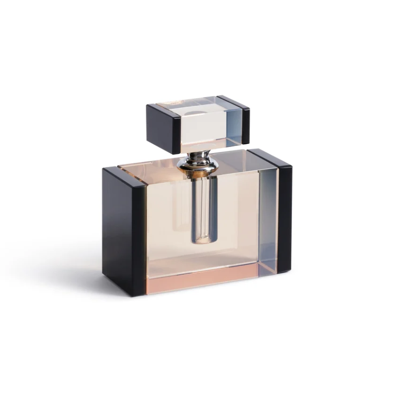 Small Smoke Tone Perfume Bottle