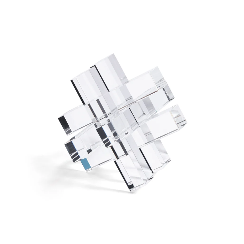 Locked Clear Bookend