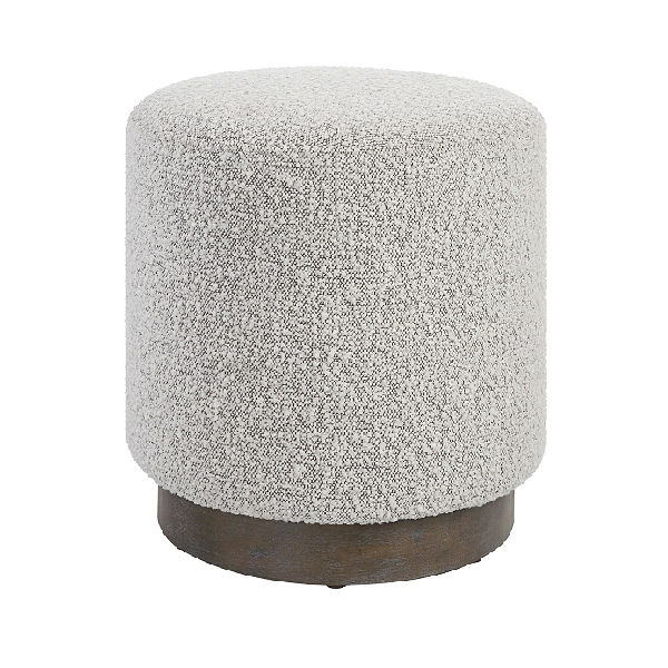 Marais Grey Ottoman