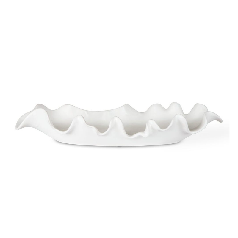 Ruffled Boat Bowl