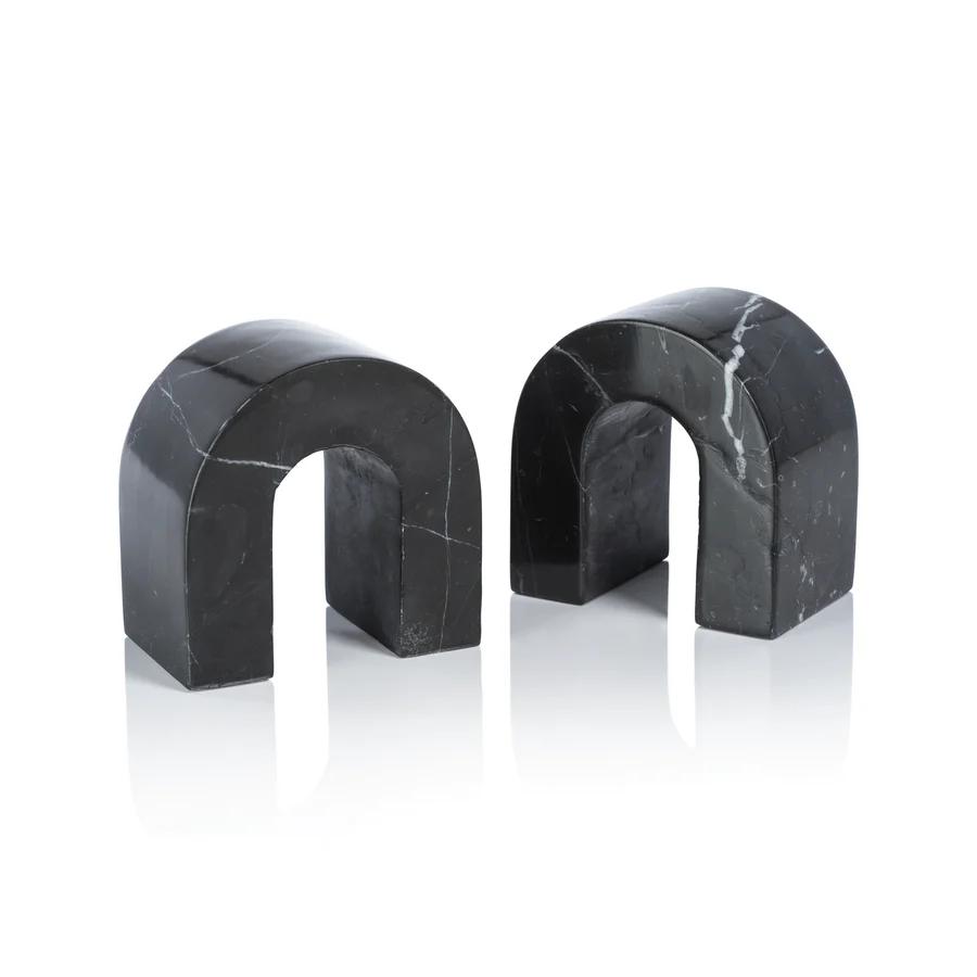 Black Marquis Bookends
