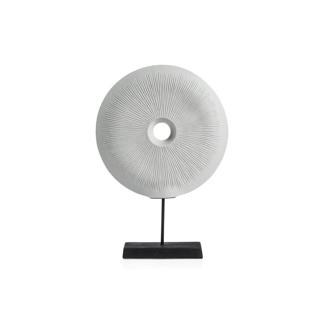 Small Ceramic Deco on Metal Stand