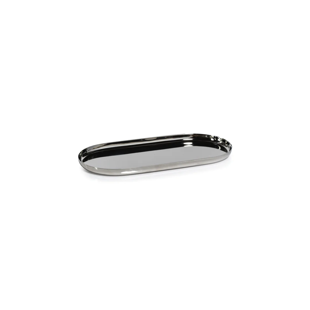 Laney Oval Small Nickel Tray