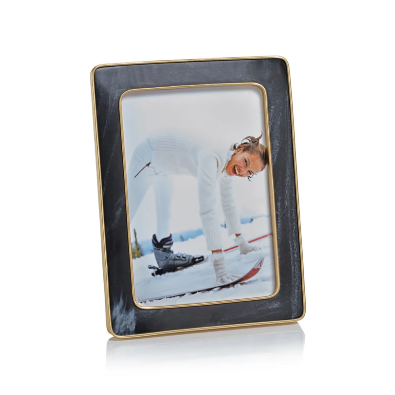 Black Marbled 5x7 Frame