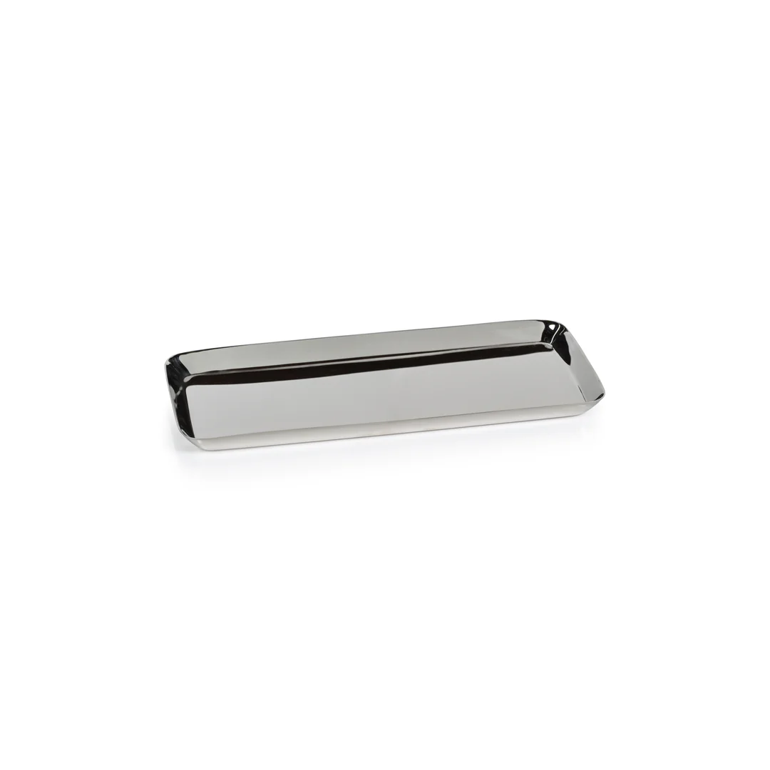 Parker Rectangular Medium Nickel Tray