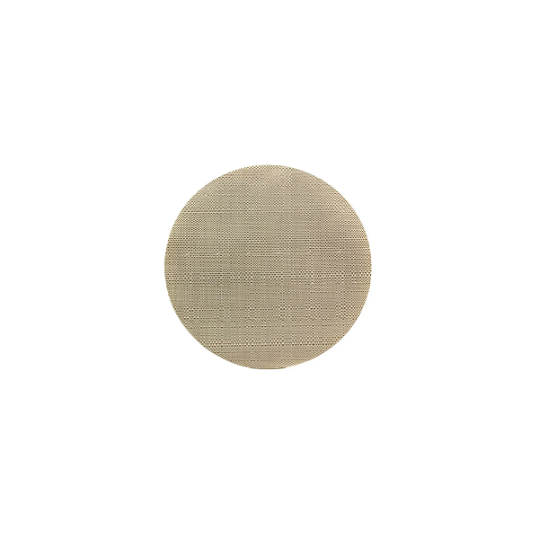 Round Basketweave Linen Placemat