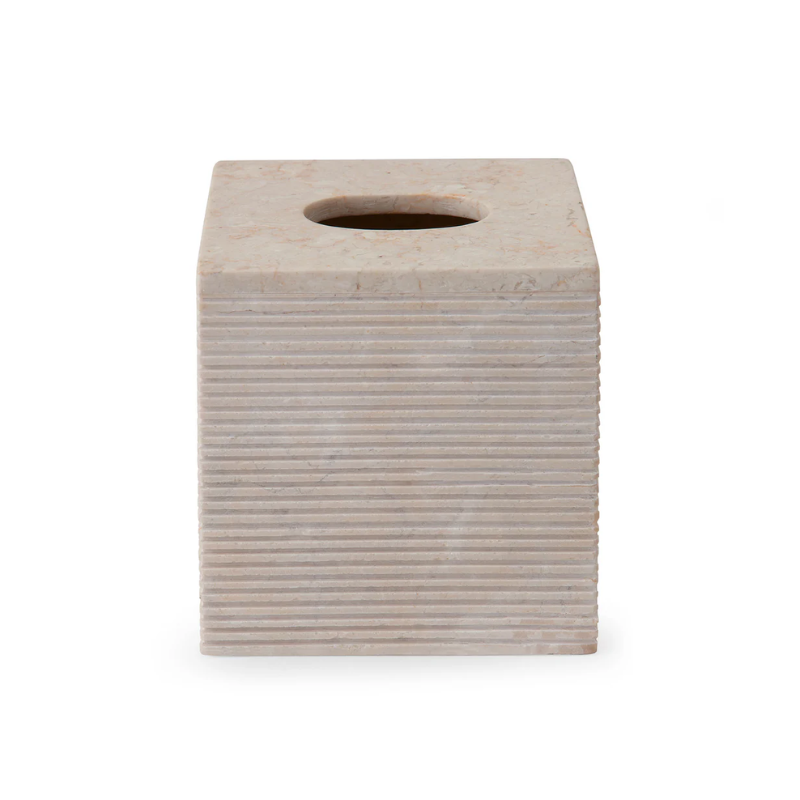 Limestone Tissue Box Holder