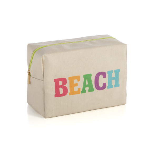 Natural Beach Cosmetic Pouch