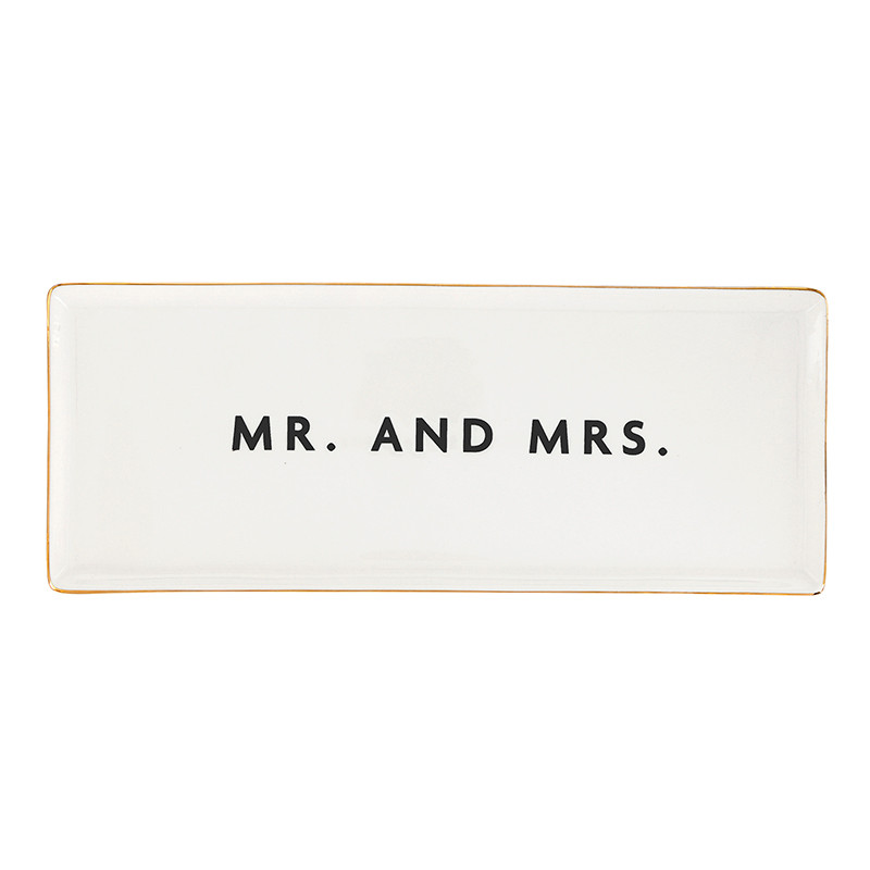 Mr &amp; Mrs Trinket Tray
