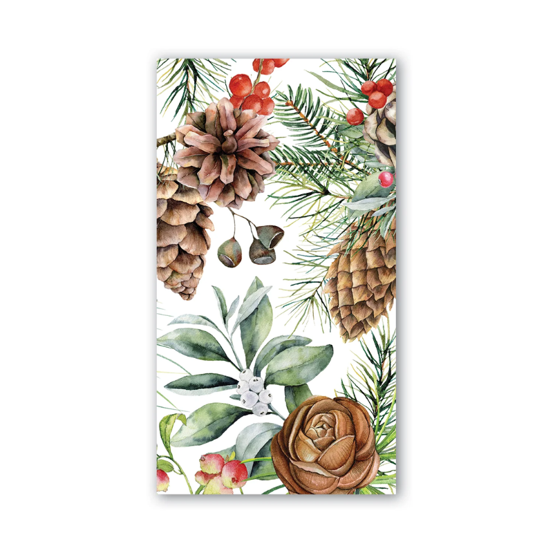 White Spruce Hostess Napkin