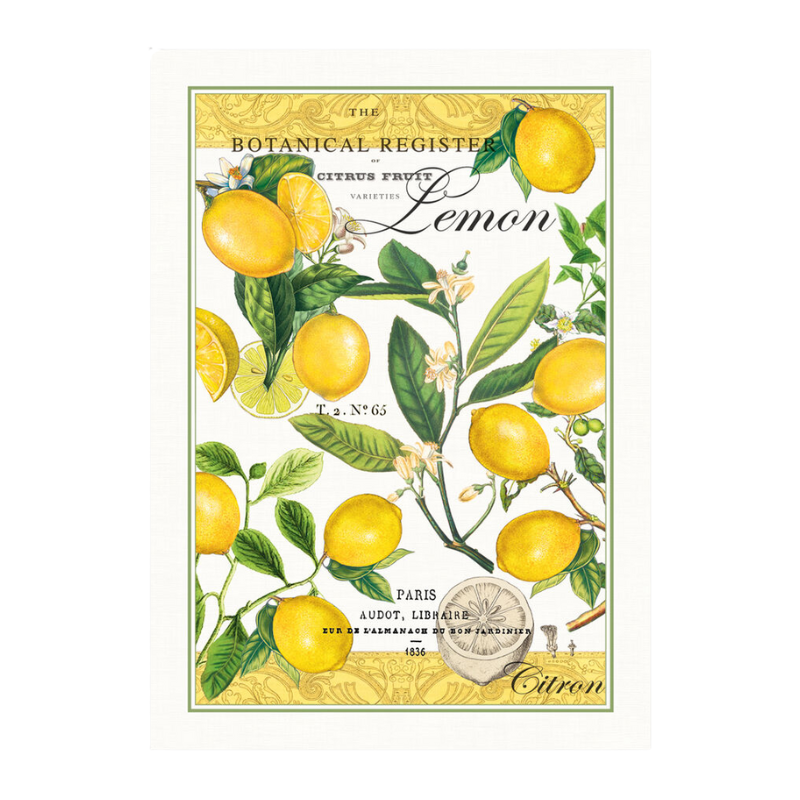 Lemon Basil Kitchen Towel