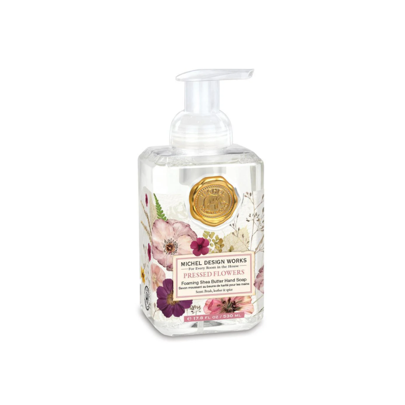 Pressed Flowers Foarming Soap
