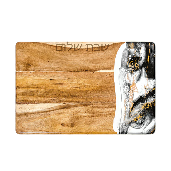 Acacia Onyx Challah Board