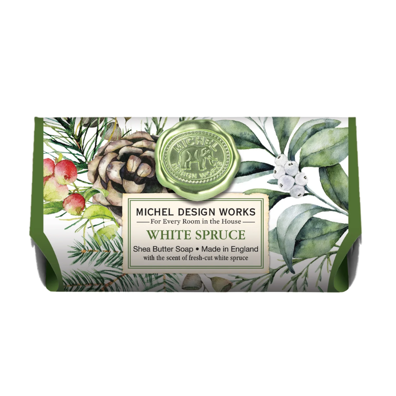 Large White Spruce Bar Soap