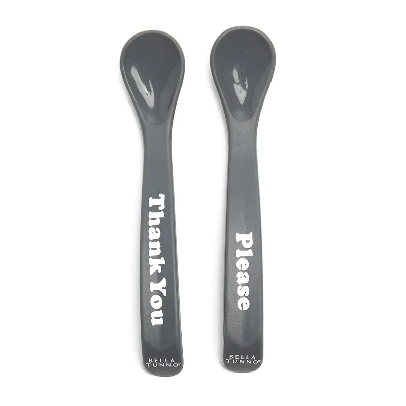 Grey Thank You Spoon Set