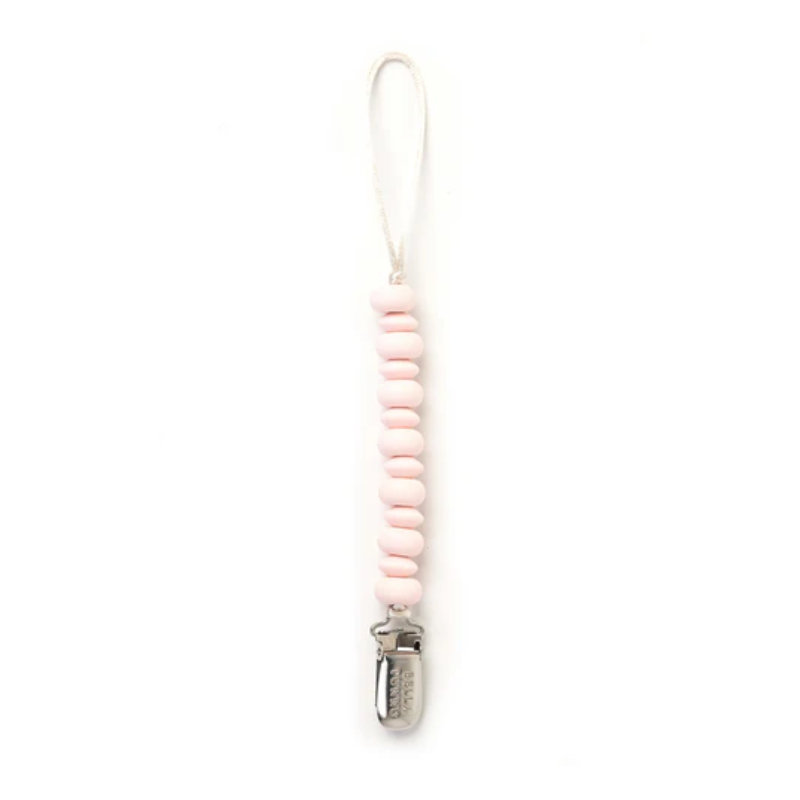 Light Pink Pacifier Clip