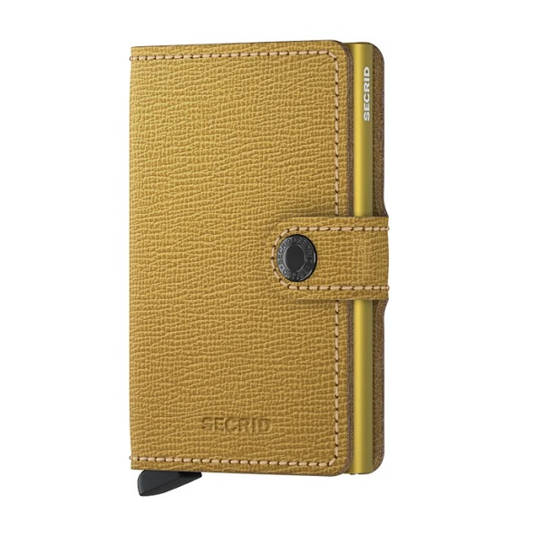 Secrid Crisple Ochre Miniwallet
