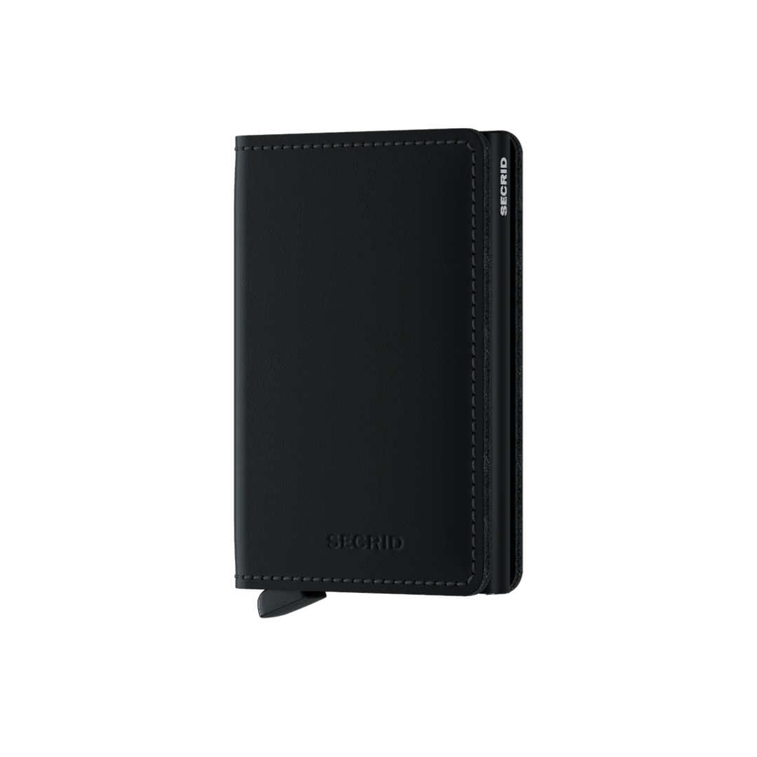 Secrid Matte Black Slimwallet