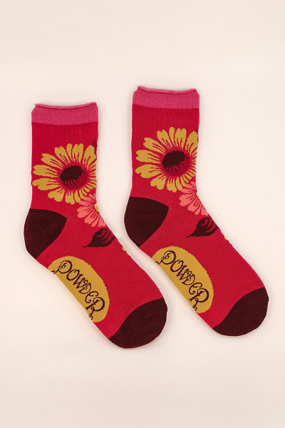 Powder Design Fuchsia Flora Ankle Socks