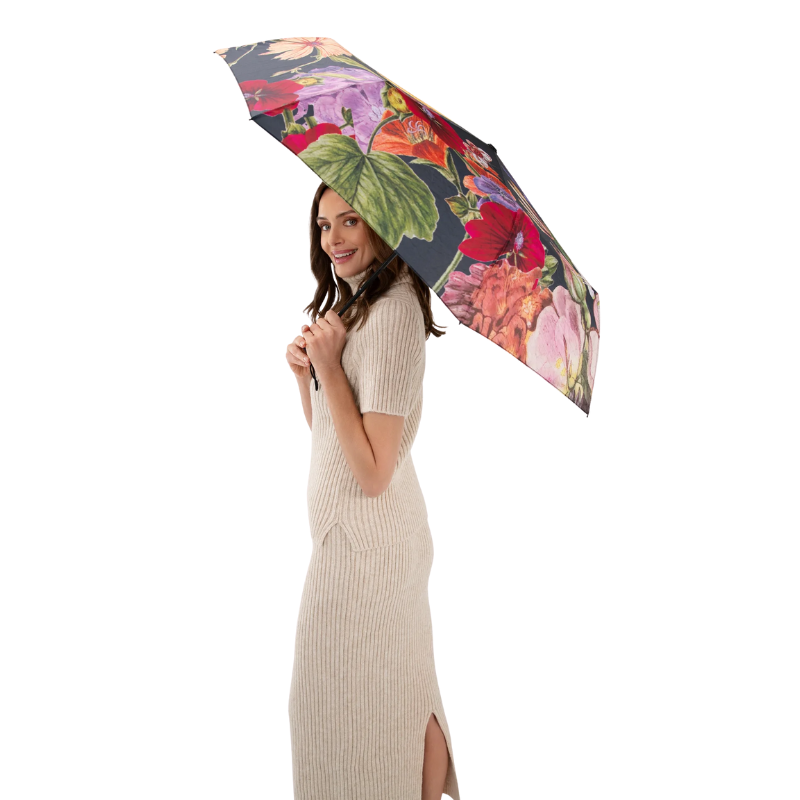 Midnight Posy Umbrella