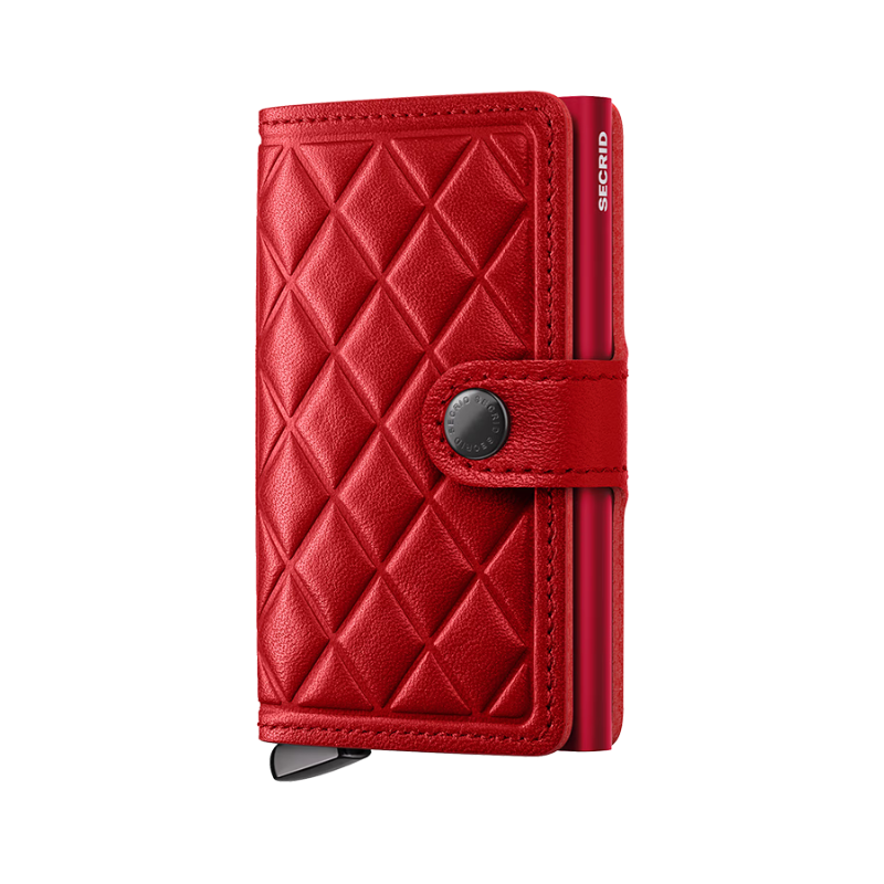 Secrid Embossed Red Diamond Miniwallet