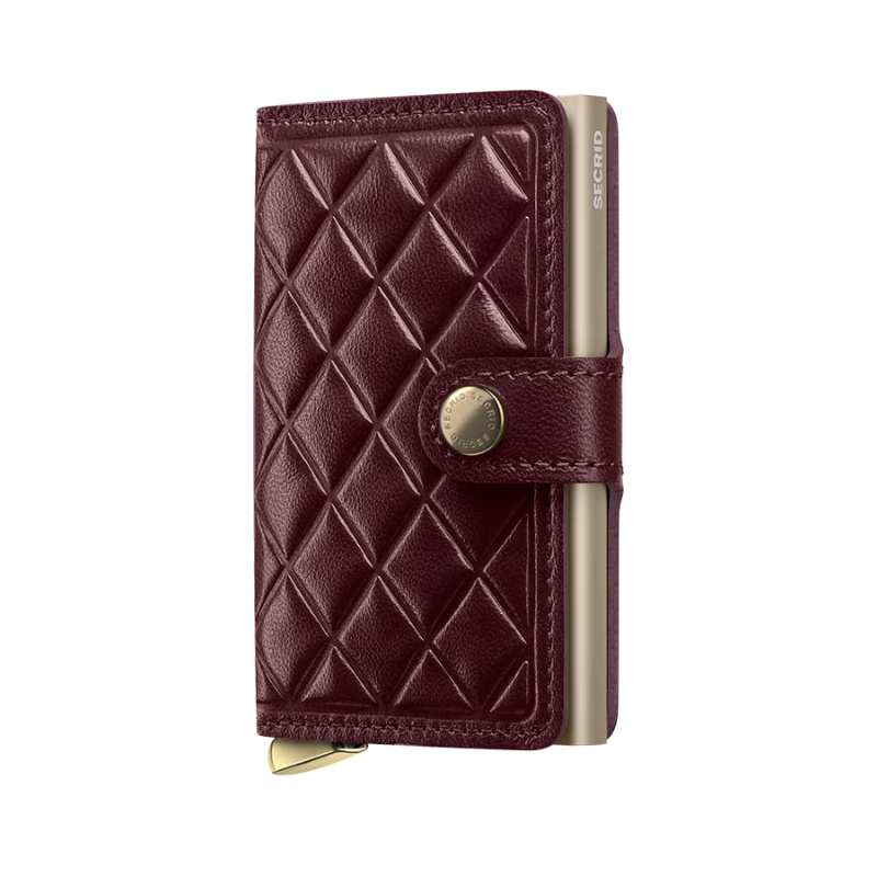 Secrid Bordeaux Diamond Miniwallet