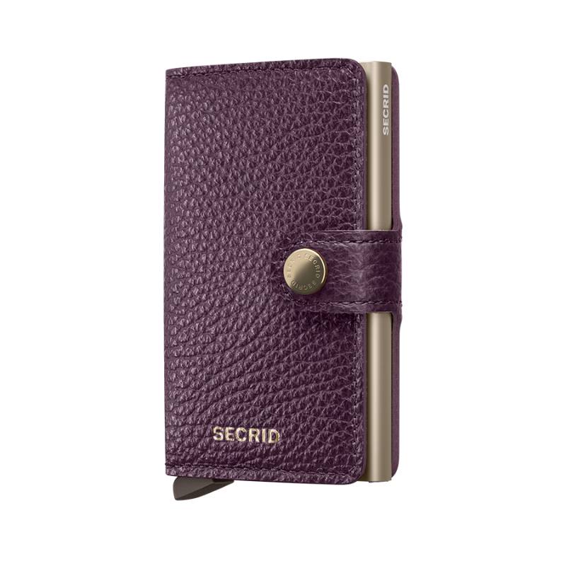 Secrid Pebble Grape Miniwallet