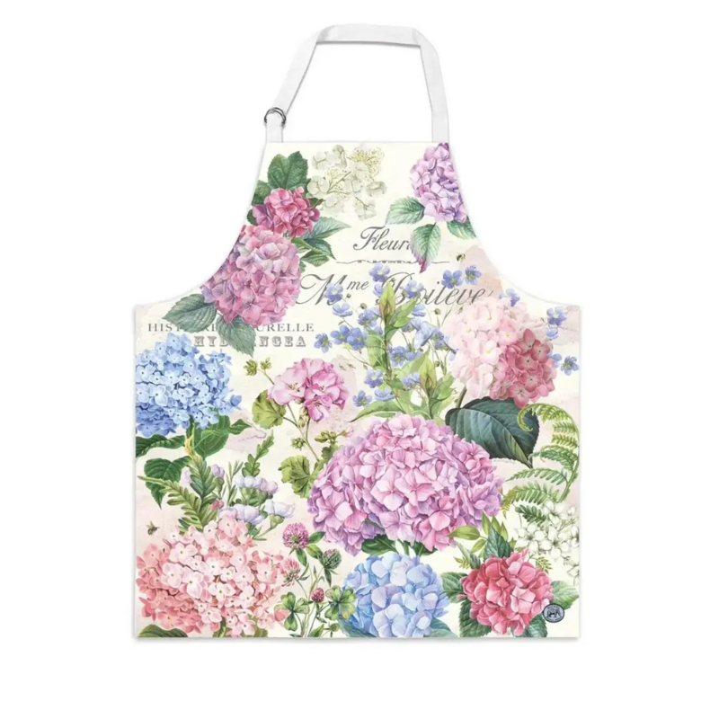 Wild Hydrangea Apron