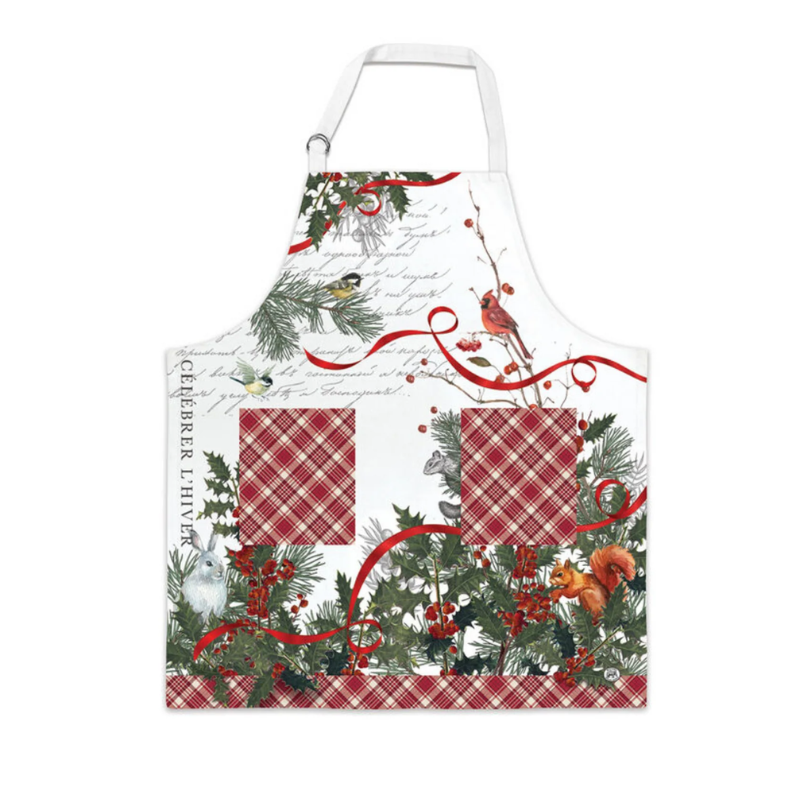 Winter Woodland Apron