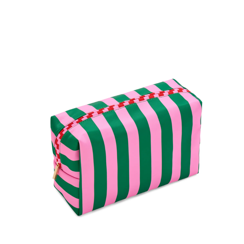 Green Stripe Pouch