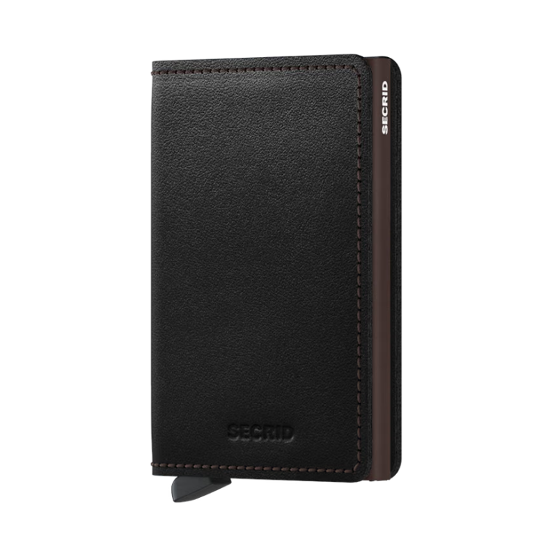 Secrid Black &amp; Brown Original Slimwallet