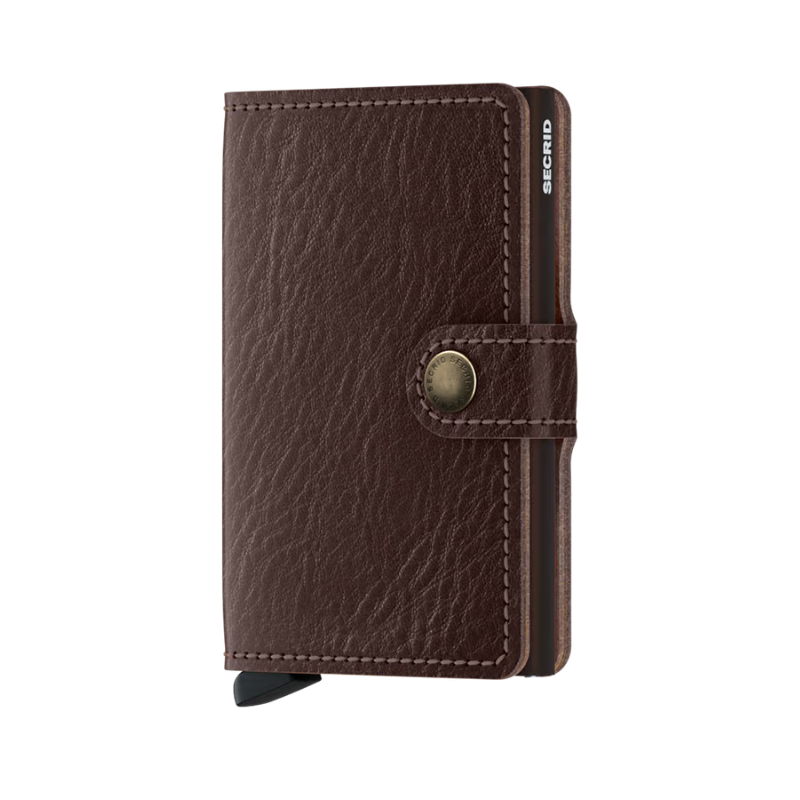 Secrid Espresso Brown Veg Miniwallet