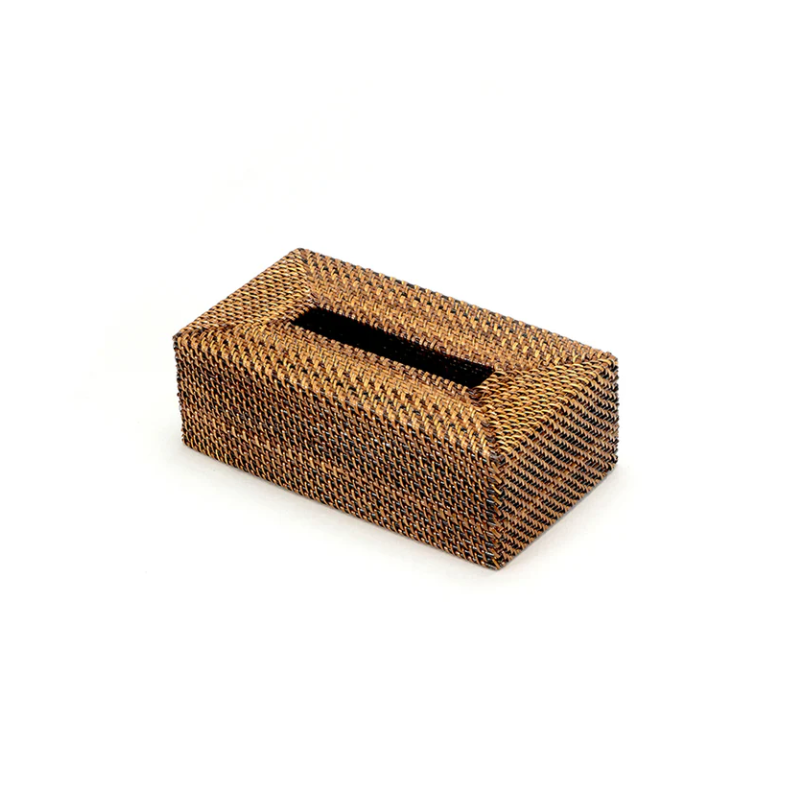 Rectangular Woven Tissue Box Holder - Boutique Marie Dumas