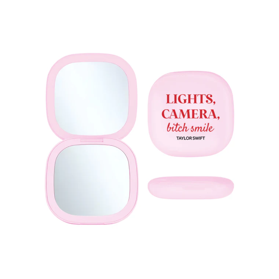 Taylor Swift Lights Camera Compact Mirror