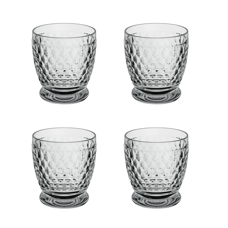 Villeroy & Boch Set of 4 Boston Clear DOF - Boutique Marie Dumas