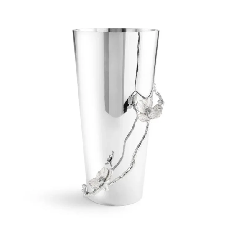 Michael Aram Large Silver Orchid Vase
