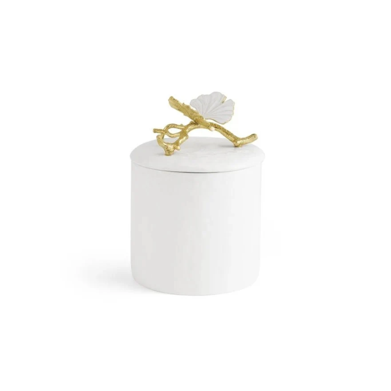 Michael Aram Extra Small Gold Butterfly Ginkgo Canister