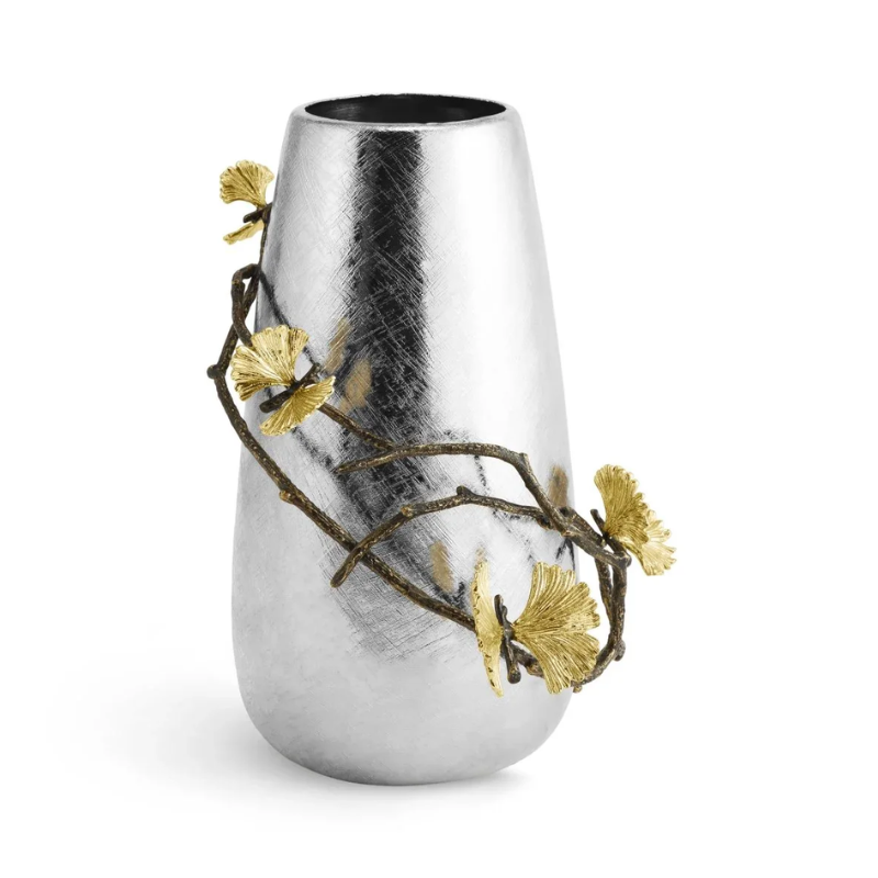 Michael Aram Large Butterfly Ginkgo Vase