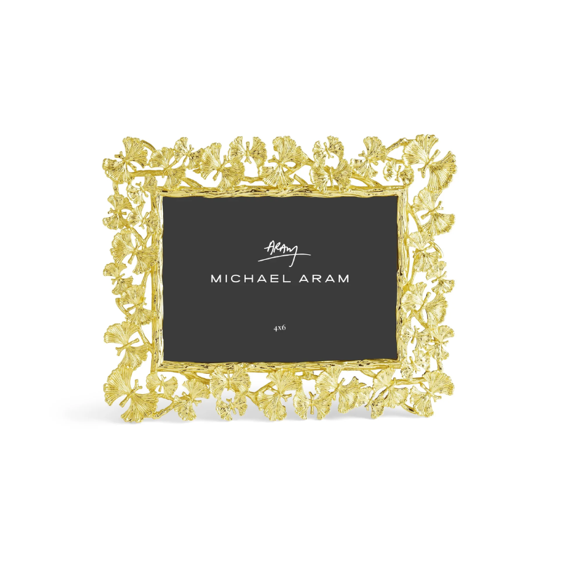 Cadre 4x6 Papillon Ginkgo de Michael Aram