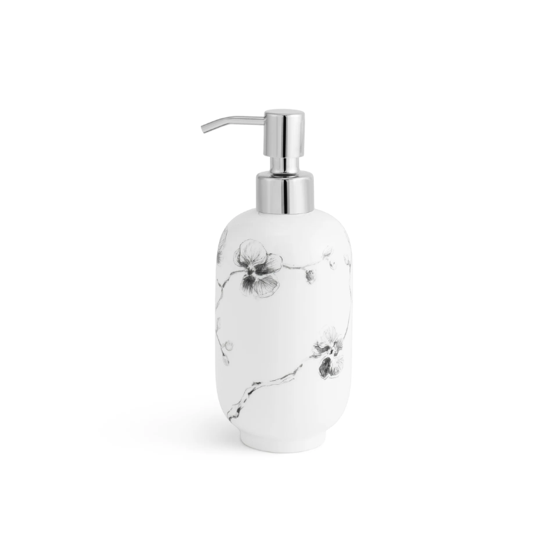 Michael Aram Black Orchid Porcelain Soap Dispenser