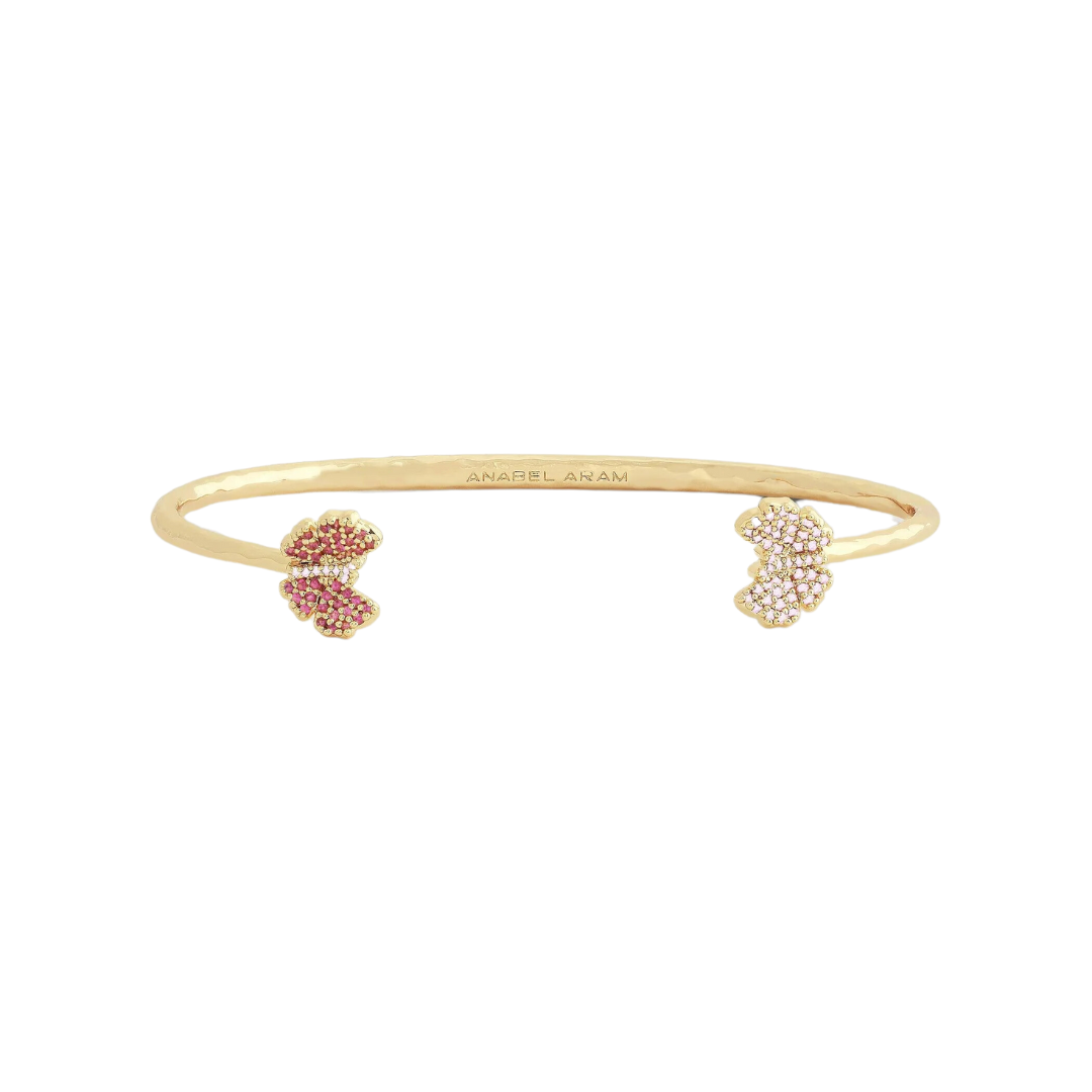 Anabel Aram Butterfly Pavé Bangle