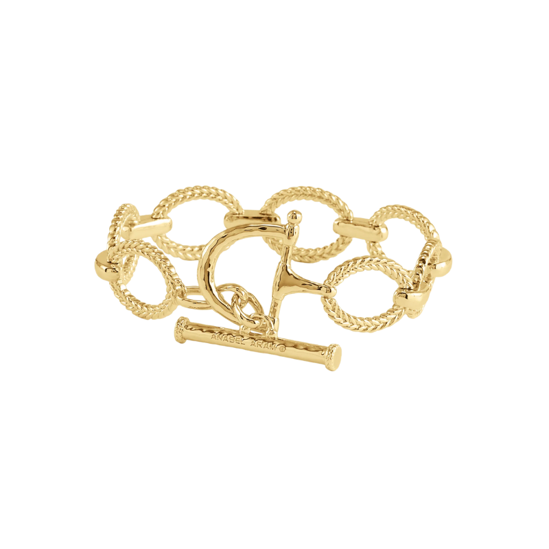 Anabel Aram Gold Cheval Chain Bracelet