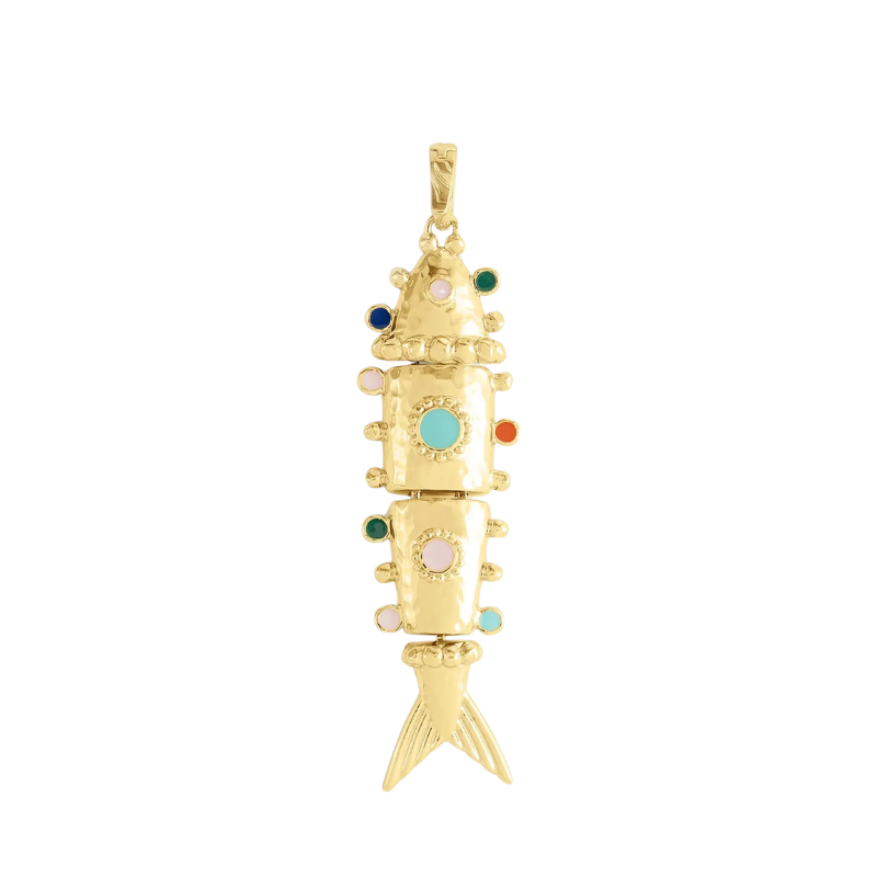 Anabel Aram Milos Large Fish Charm
