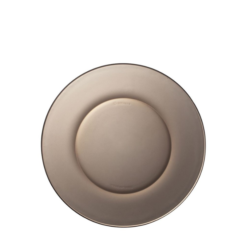 Set of 6 Lily Sepia Salad Plates
