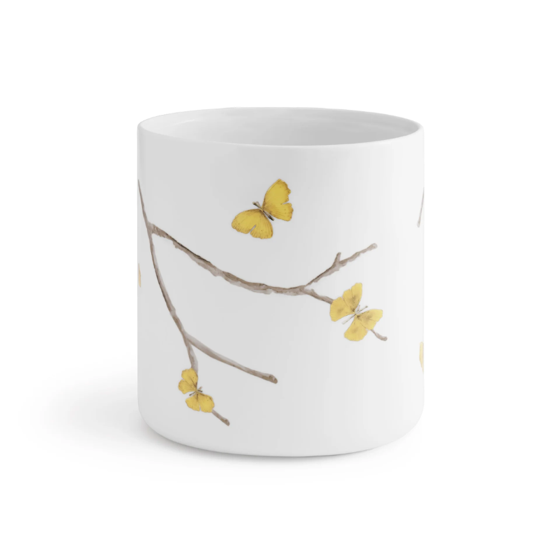 Michael Aram Butterfly Gingko Waste Basket