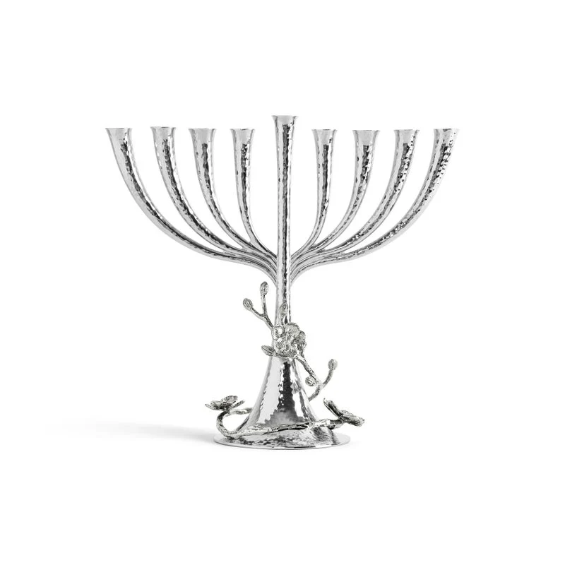 Michael Aram White Orchid Menorah