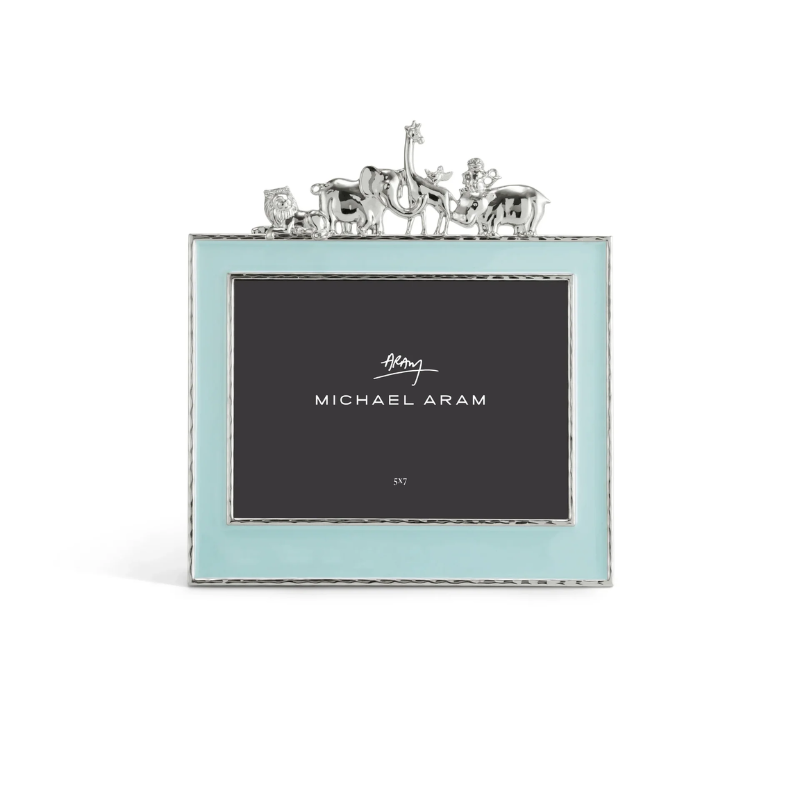 Michael Aram 5x7 Blue Animals Frame