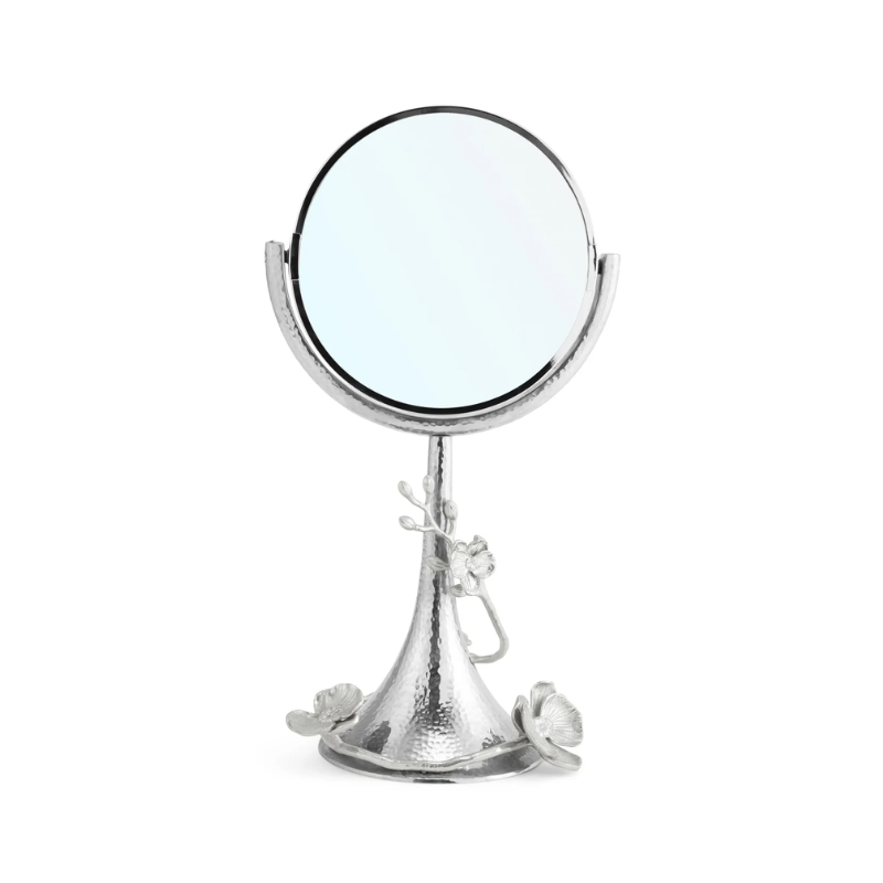 Michael Aram White Orchid Vanity Mirror