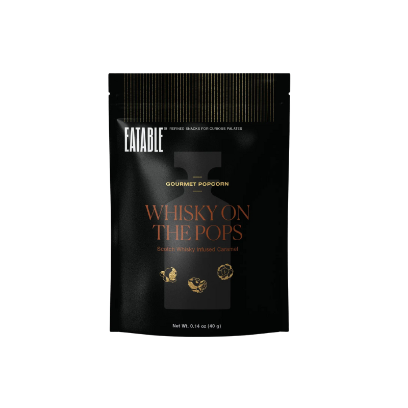 Mini Whiskey Caramel Popcorn Bag