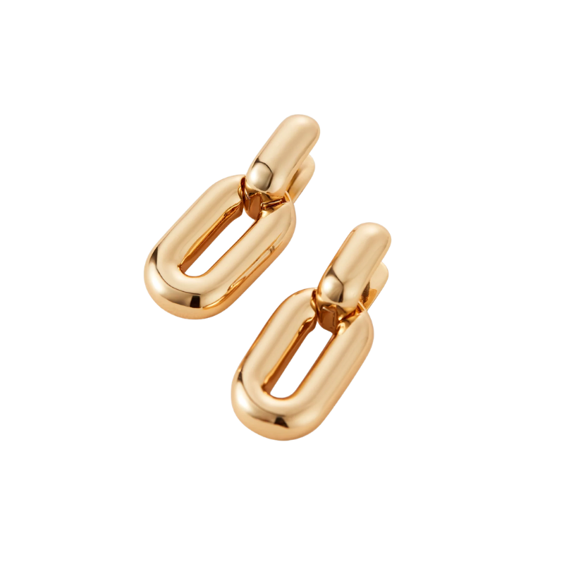 Jenny Bird Puffy Detachable Link Earrings